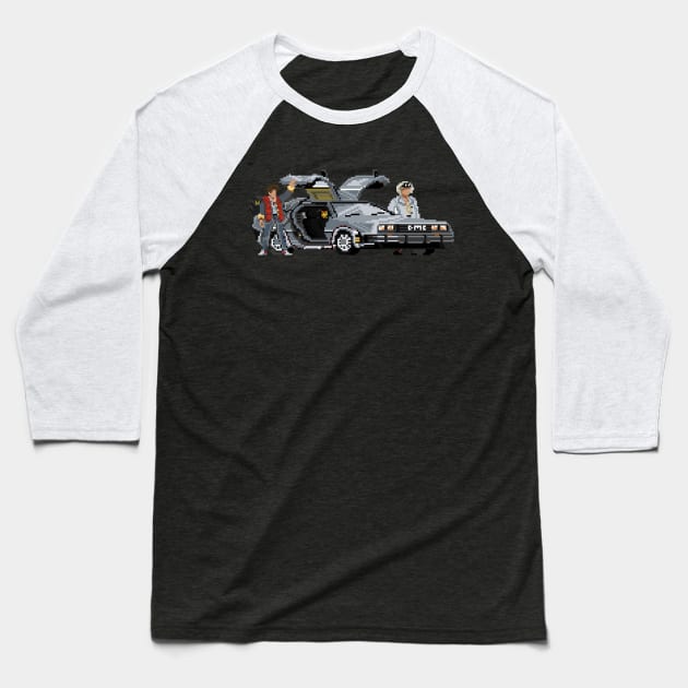 back to the future Baseball T-Shirt by ezzobair